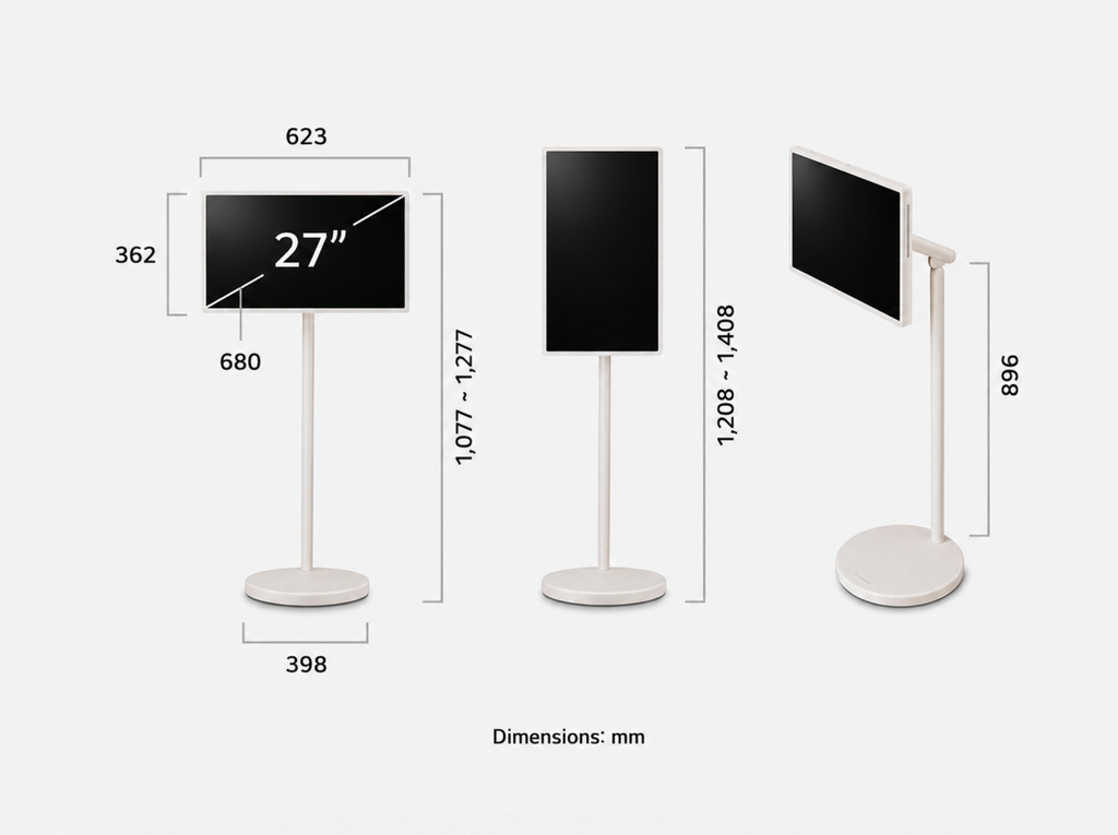 BELLEN StanbyME - Superportabler 27-Zoll-Touchscreen