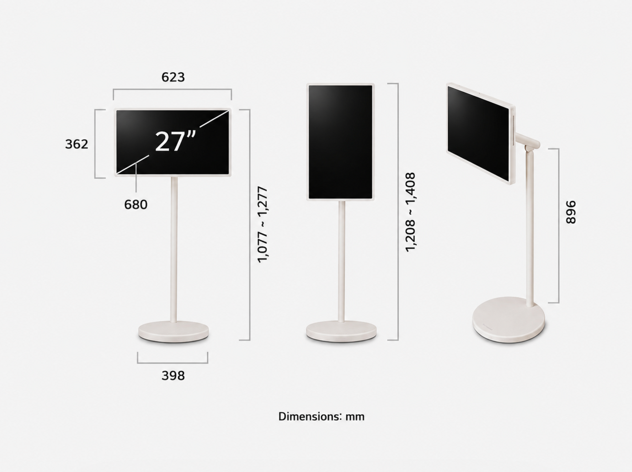 BELLEN StanbyME - Superportabler 27-Zoll-Touchscreen